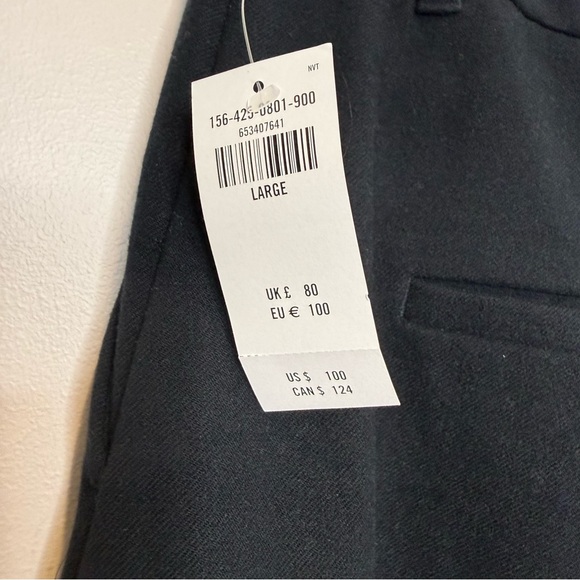 Abercrombie & Fitch Navy Wide Leg Pants Soft Feel NWT - Picture 10 of 13